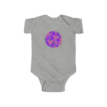 Colorful, Nature, Garden, Flowers- Baby, Infant, Toddler, Soft Cotton, Onesie