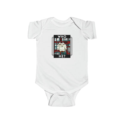 Bird, Who Me? Owl, Animals- Baby, Infant, Toddler, Soft Cotton, Onesie