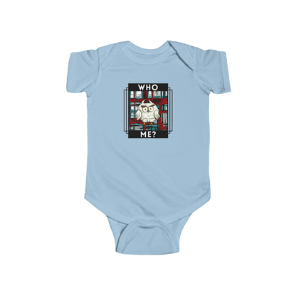 Bird, Who Me? Owl, Animals- Baby, Infant, Toddler, Soft Cotton, Onesie