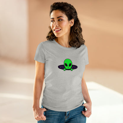 Fantasy, Alien Portal, Sci-fi, Aliens- Adult, Semi-fitted T-shirt