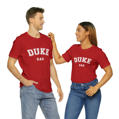 DUKE Dad, parent shirt- Adult, Regular Fit, Soft Cotton, T-shirt