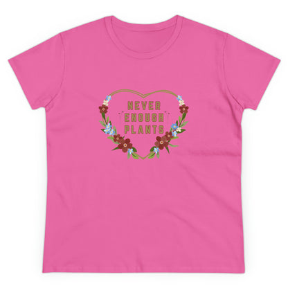 Nature, Plants, Never Enough Plants, Flowers- Adult, Semi-fitted, T-shirt