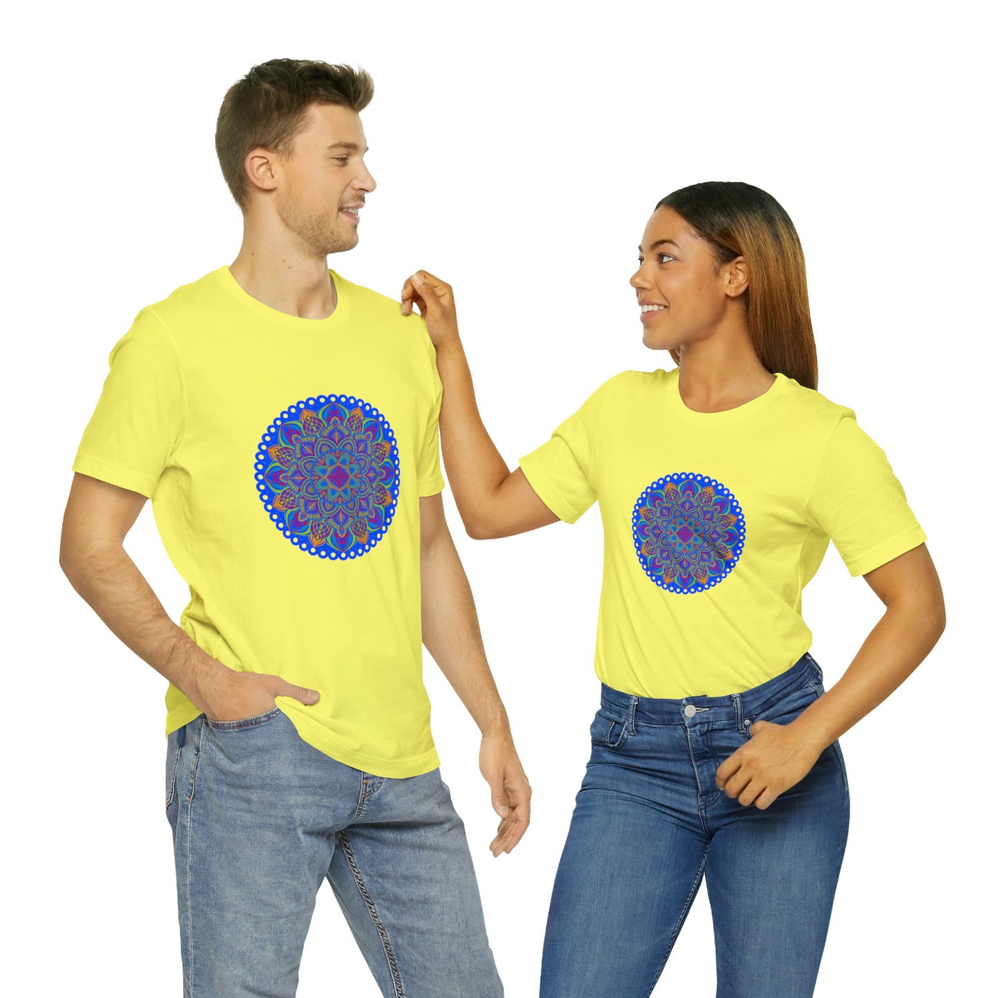Art, Colorful, Nature, Flowers- Adult, Regular Fit, Soft Cotton,  T-shirt