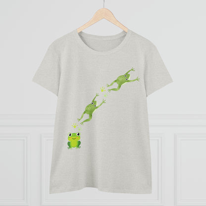 Frog Crossing- Adult, Semi-fitted, T-shirt