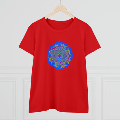 Art, Colorful, Nature, Flowers- Adult, Semi-fitted, T-shirt