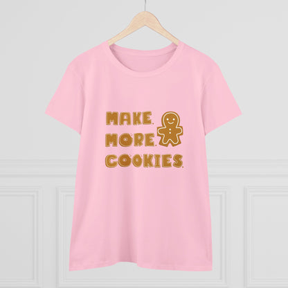 Hobby, Interests, Baking, Make More Cookies, Gingerbread, Things, Food- Adult, Semi-fitted, Shirt