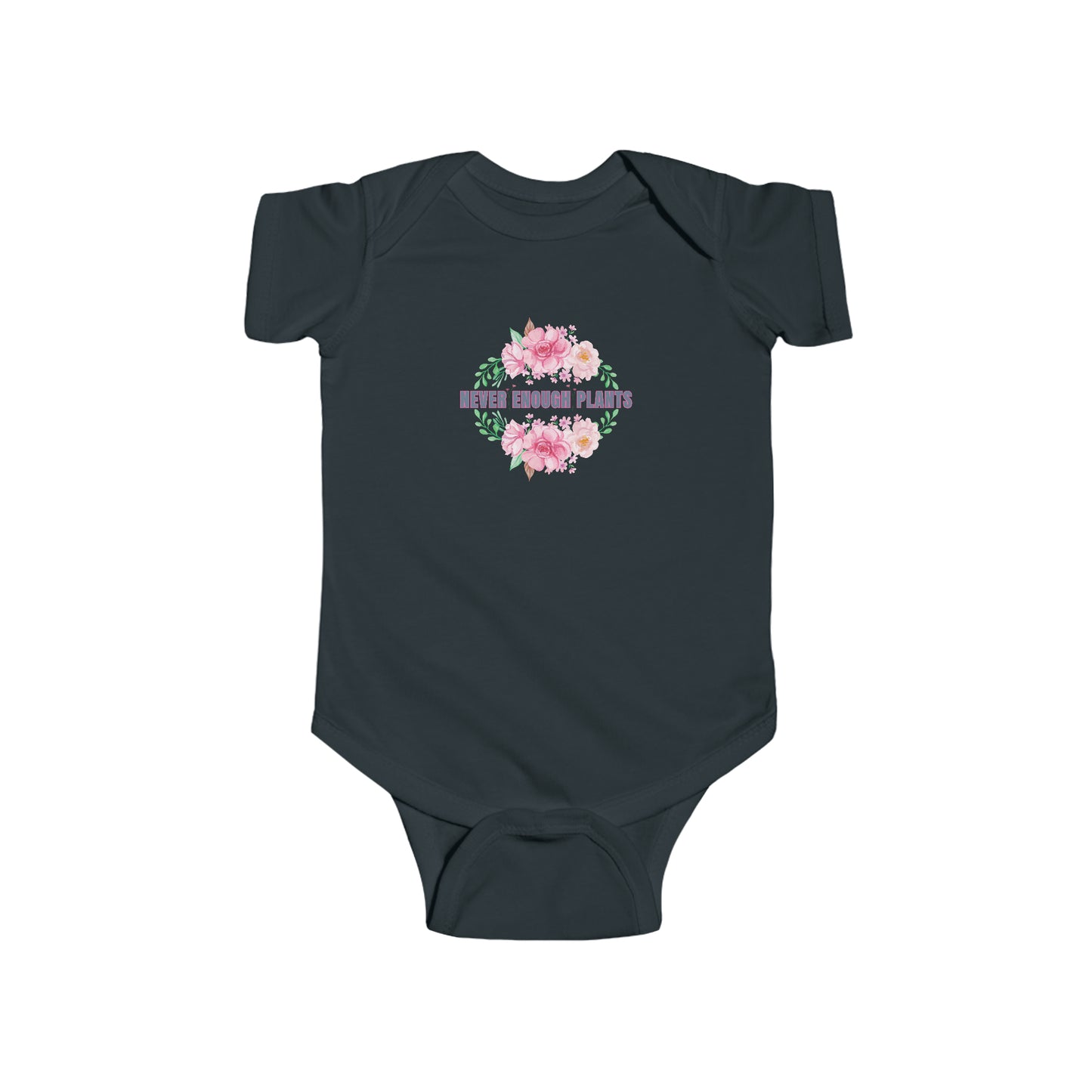 Nature, Plants, Never Enough Plants, Flowers- Baby, Infant, Toddler, Soft Cotton, Onesie