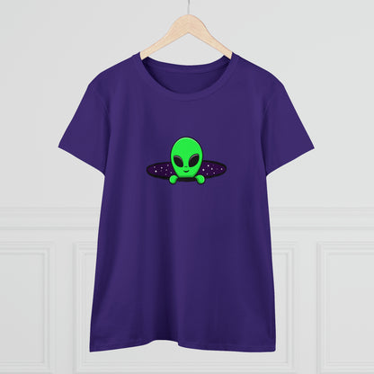 Fantasy, Alien Portal, Sci-fi, Aliens- Adult, Semi-fitted T-shirt