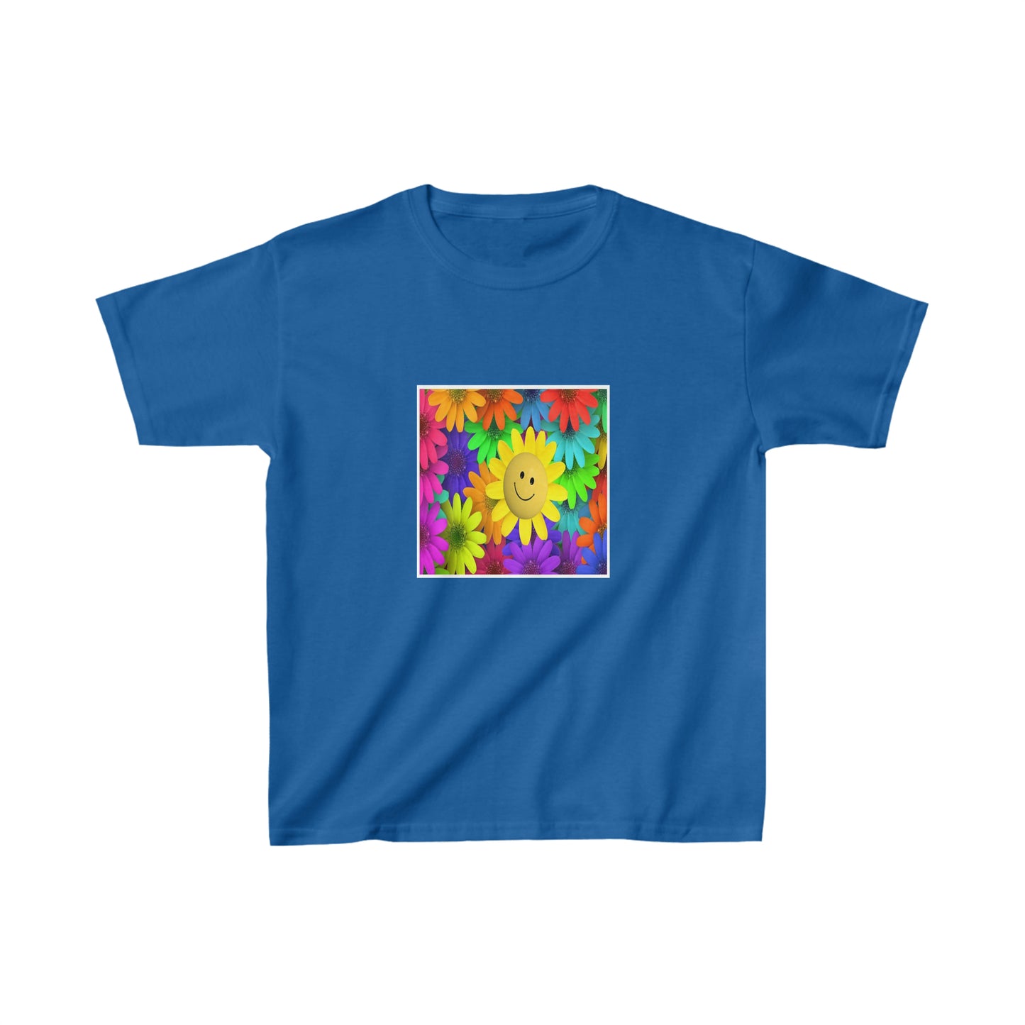 Art, Colorful, Love, Flowers, Positive- Kids, Child, Heavy Cotton, T-shirt