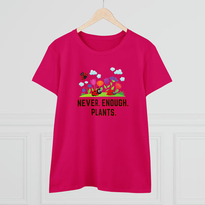 Nature, Plants, Never Enough Plants, Ladybug, Bug- Adult, Semi-fitted, T-shirt