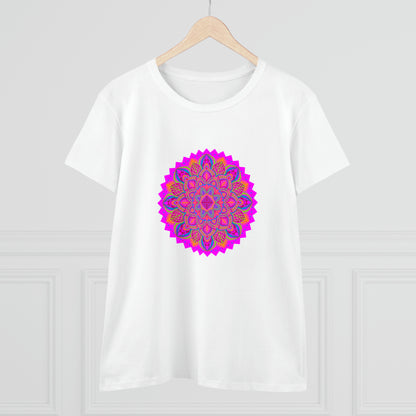 Art, Colorful, Nature, Flowers- Adult, Semi-fitted, T-shirt