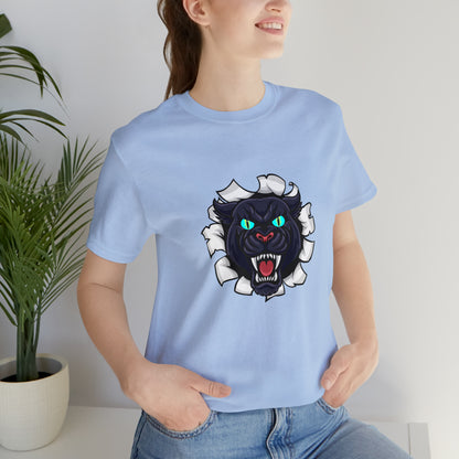 Holidays, Halloween, Animals, Felines, Sports, Football, Carolina Panthers - Adult, Regular Fit, Soft Cotton, T-shirt