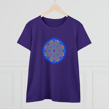 Art, Colorful, Nature, Flowers- Adult, Semi-fitted, T-shirt