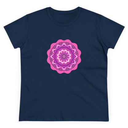 Colorful, Art, Nature, Flowers- Adult, Semi-fitted, T-shirt