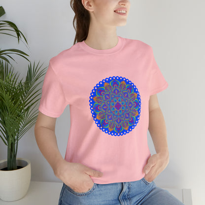 Art, Colorful, Nature, Flowers- Adult, Regular Fit, Soft Cotton,  T-shirt