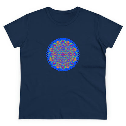 Art, Colorful, Nature, Flowers- Adult, Semi-fitted, T-shirt