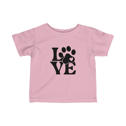 Dog, Animals, Love, Words- Baby, Infant, Toddler, T-shirt