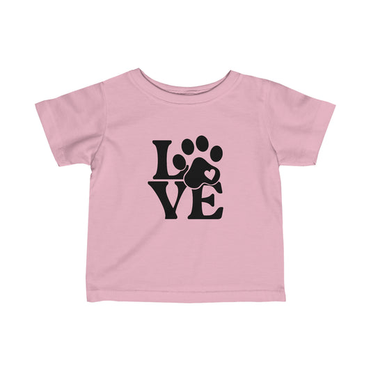 Dog, Animals, Love, Words- Baby, Infant, Toddler, T-shirt