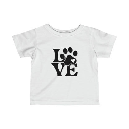 Dog, Animals, Love, Words- Baby, Infant, Toddler, T-shirt