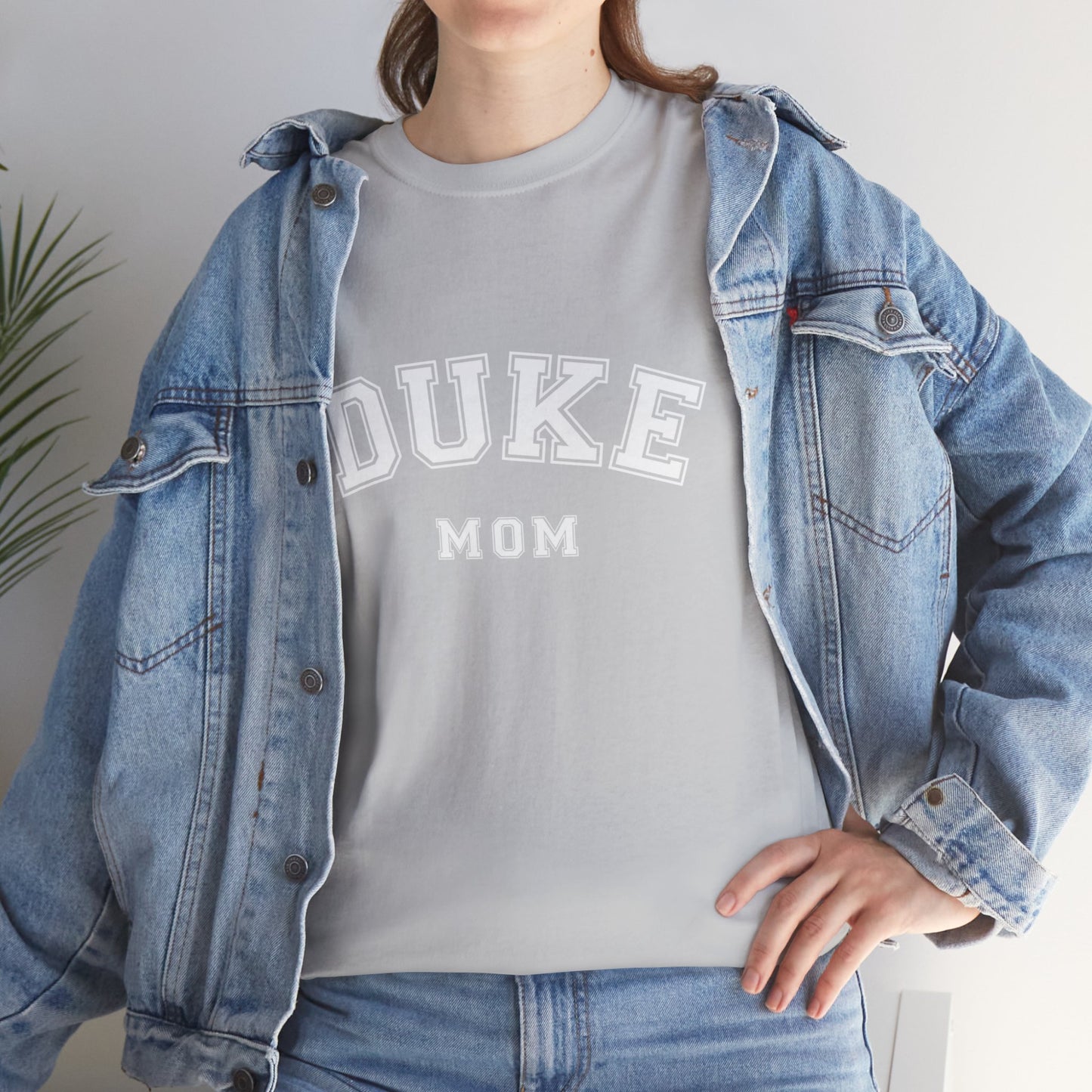 DUKE Mom, parent shirt T-shirt-Unisex Heavy Cotton Tee