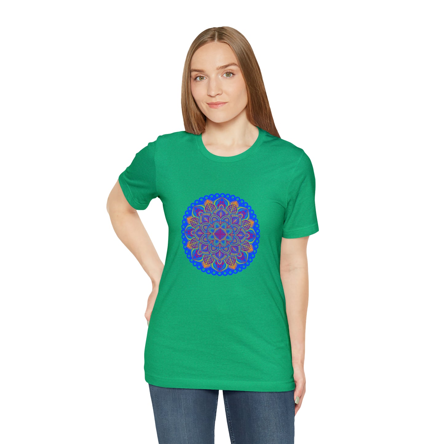 Art, Colorful, Nature, Flowers- Adult, Regular Fit, Soft Cotton,  T-shirt