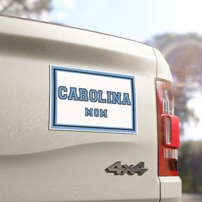Carolina Mom Magnets, Car, Refrigerator, Blue, Weatherproof, Durable, Carolina Mom Blue Weatherproof Durable