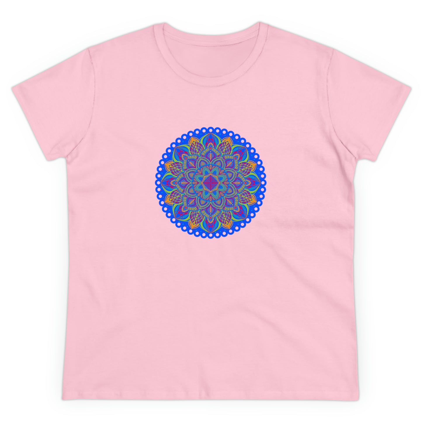 Art, Colorful, Nature, Flowers- Adult, Semi-fitted, T-shirt