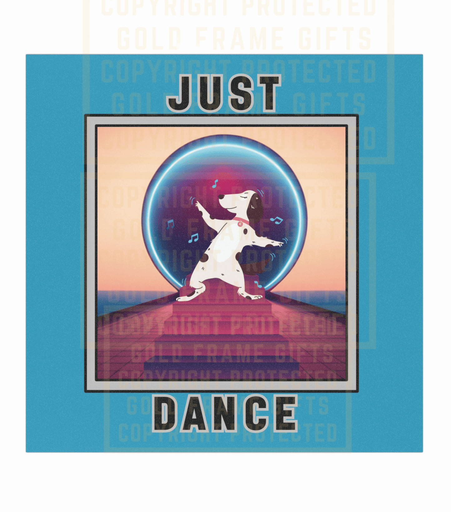 Dog Dance Magnet, Just Dance Magnet, Bumper Magnet, Refrigerator Car, Sturdy All-weather Magnet, Gift For Dog Lover, Dog Mom Dad Dancer Gift