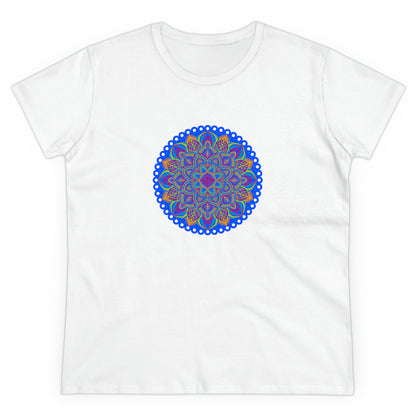 Art, Colorful, Nature, Flowers- Adult, Semi-fitted, T-shirt