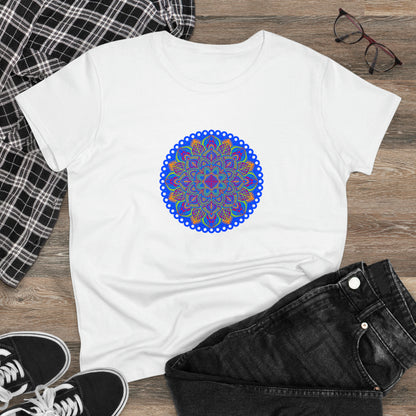 Art, Colorful, Nature, Flowers- Adult, Semi-fitted, T-shirt