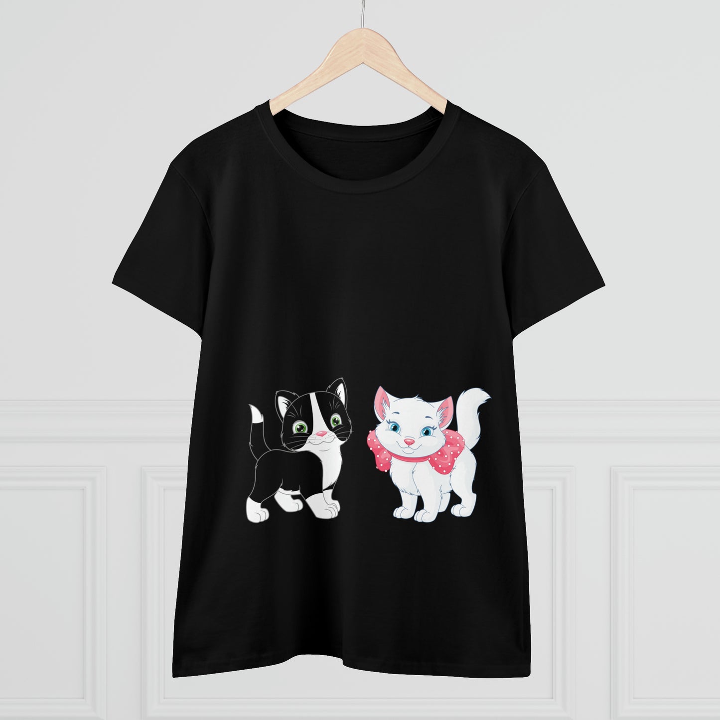 Kitty Cat T-Shirt / Check Out My Kitties Semi-Fitted Shirt / Unisex Jersey Short Sleeve Tee / Humorous Pet Clothes