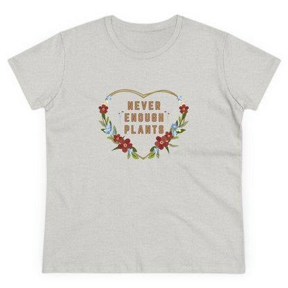 Nature, Plants, Never Enough Plants, Flowers- Adult, Semi-fitted, T-shirt