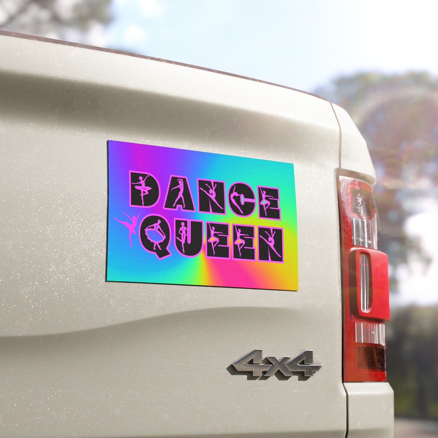 Dance Queen Magnet, Dancer, Car, Refrigerator Magnet, Dance Mom, Weatherproof, Gift For Dance Mom Dad Gift For Dancer Ballet Tap Jazz Modern