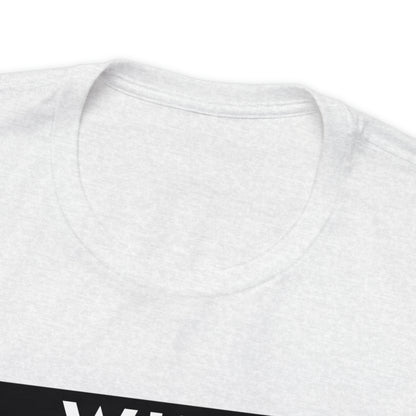 Bird, Who Me? Owl- Adult, Unisex Jersey Short Sleeve Tee, T-shirt