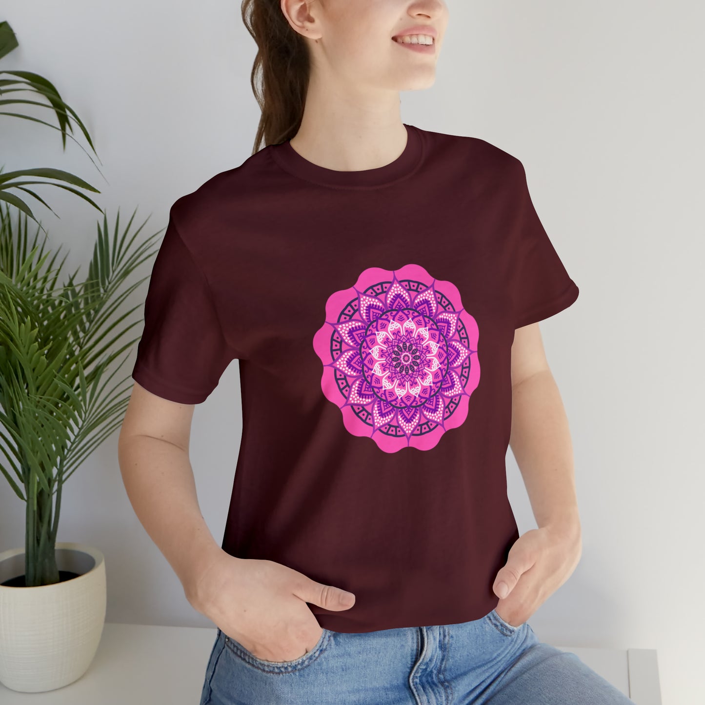 Art, Colorful, Nature, Flowers- Adult, Regular Fit, Soft Cotton,  T-shirt