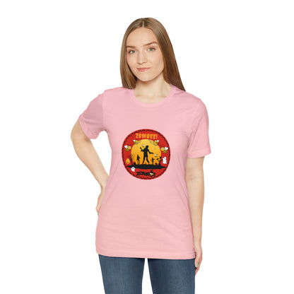 Animals, Bugs, Bee, ZOMBEE, Funny, Holiday, Halloween - Adult, Regular Fit, Soft Cotton, T-shirt