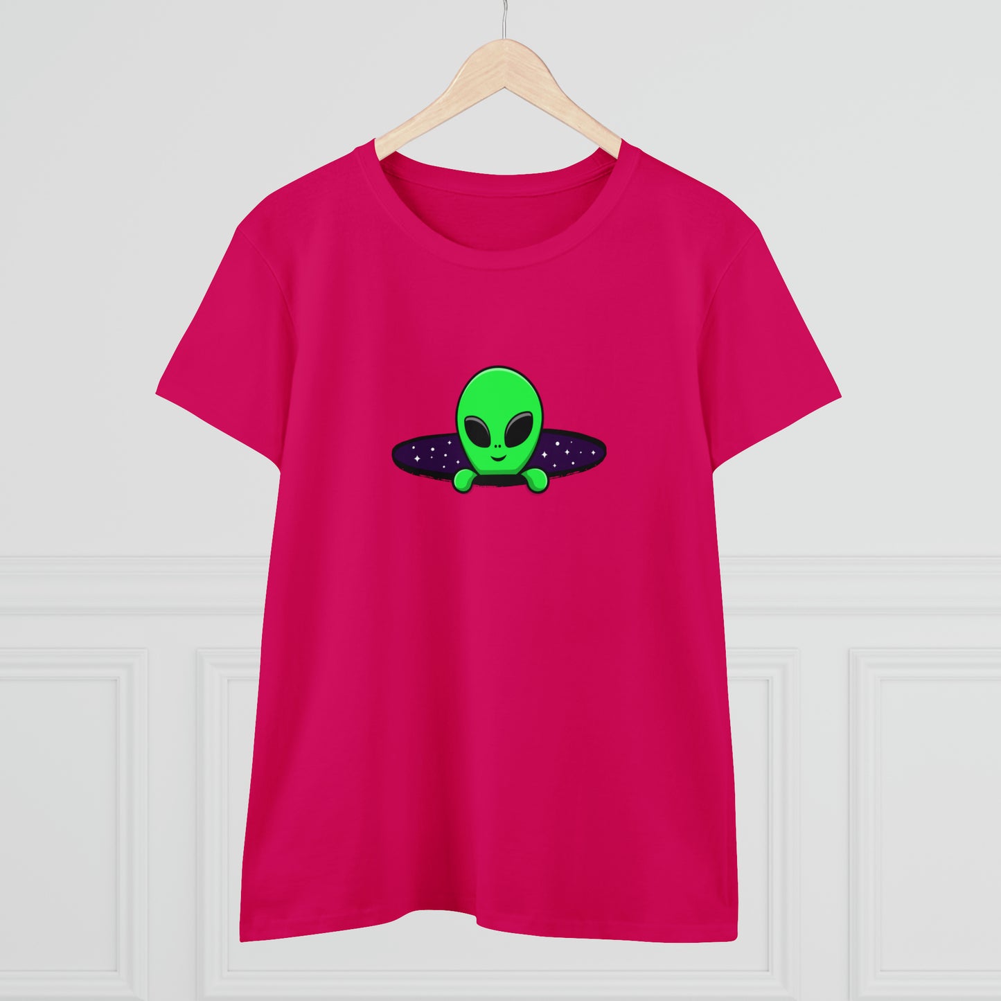 Fantasy, Alien Portal, Sci-fi, Aliens- Adult, Semi-fitted T-shirt