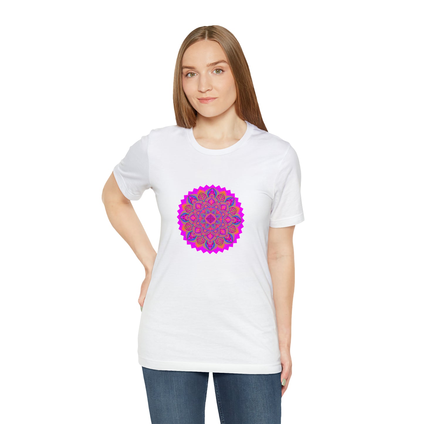 Art, Colorful, Nature, Flowers- Adult, Regular Fit, Soft Cotton,  T-shirt