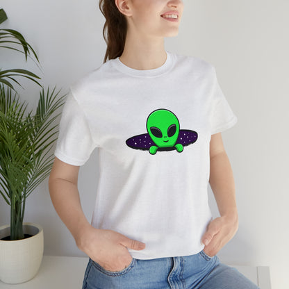 Fantasy, Alien Portal, Sci-fi, Aliens- Adult, Regular Fit, Soft Cotton, T-shirt