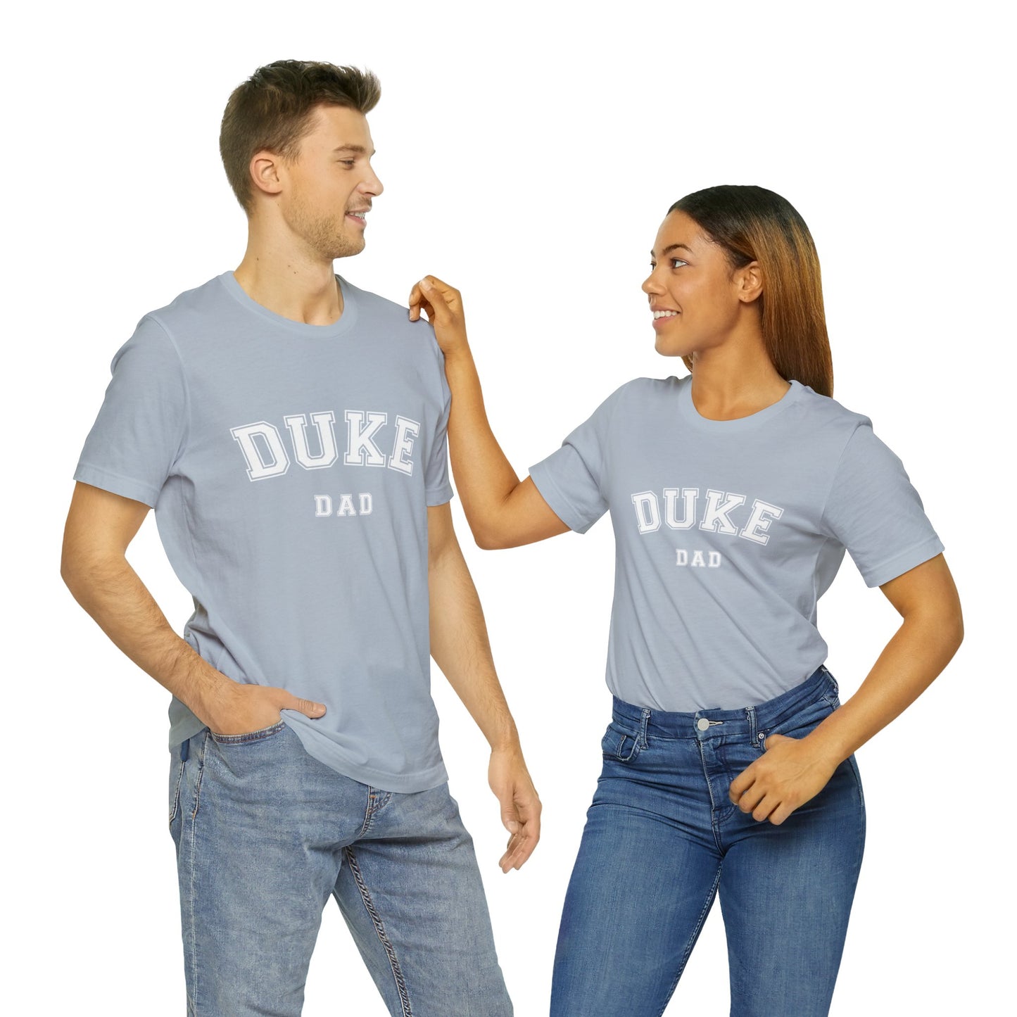 DUKE Dad, parent shirt- Adult, Regular Fit, Soft Cotton, T-shirt
