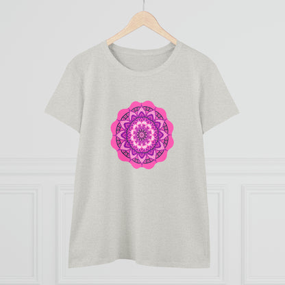 Colorful, Art, Nature, Flowers- Adult, Semi-fitted, T-shirt
