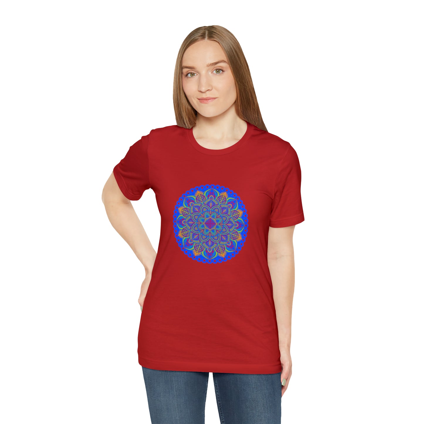 Art, Colorful, Nature, Flowers- Adult, Regular Fit, Soft Cotton,  T-shirt
