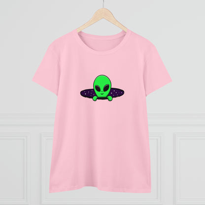 Fantasy, Alien Portal, Sci-fi, Aliens- Adult, Semi-fitted T-shirt