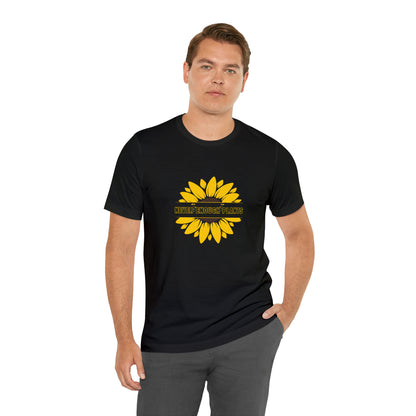 Nature, Plants, Flowers, Garden, Never Enough Plants, Sunflowers- Adult, Regular Fit, Soft Cotton, T-shirt