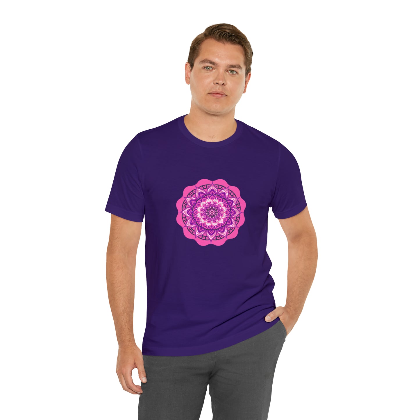 Art, Colorful, Nature, Flowers- Adult, Regular Fit, Soft Cotton,  T-shirt