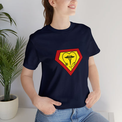 Occupation, Medical, Nurse, Doctor, Health Care Aide, Superhero, Sci-fi- Adult, Regular Fit, Soft Cotton, T-shirt