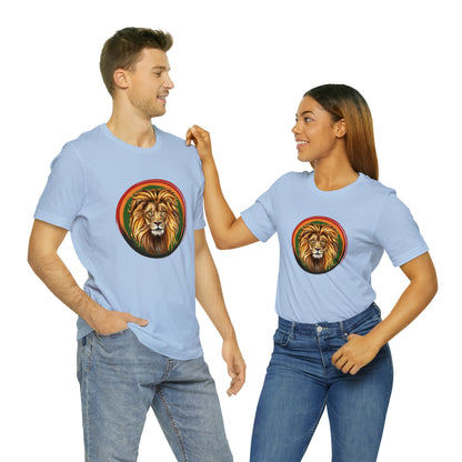 Lion, Animals, Feline (Wild Cats)- Adult- Adult, Regular Fit, Soft Cotton, Full Size Image, T-shirt