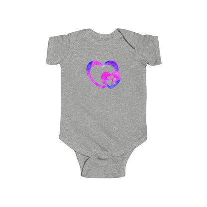 Art, Colorful, Love, Dog Paw- Baby, Infant, Toddler, Soft Cotton, Onesie