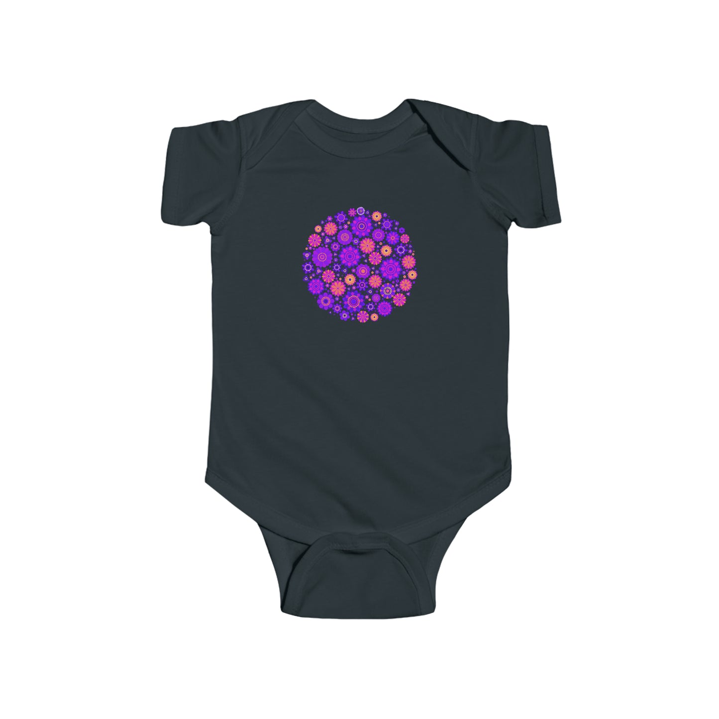 Colorful, Nature, Garden, Flowers- Baby, Infant, Toddler, Soft Cotton, Onesie