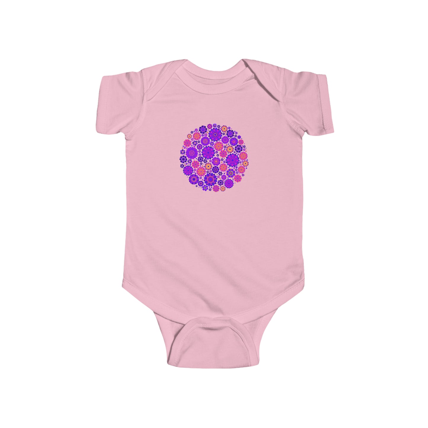 Colorful, Nature, Garden, Flowers- Baby, Infant, Toddler, Soft Cotton, Onesie